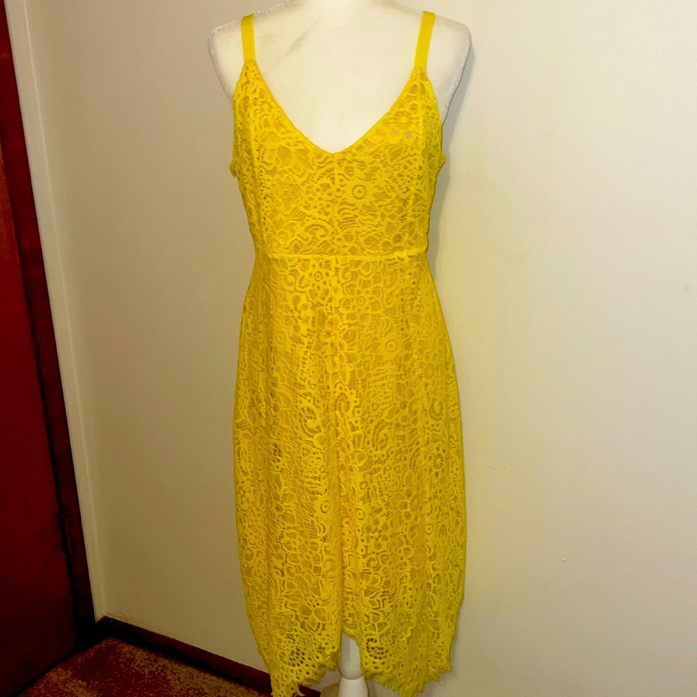 Yellow dress